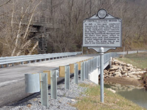 cultural resources facilitated a Memorandum of Agreement for Central Station Bridge in Doddridge County, WV